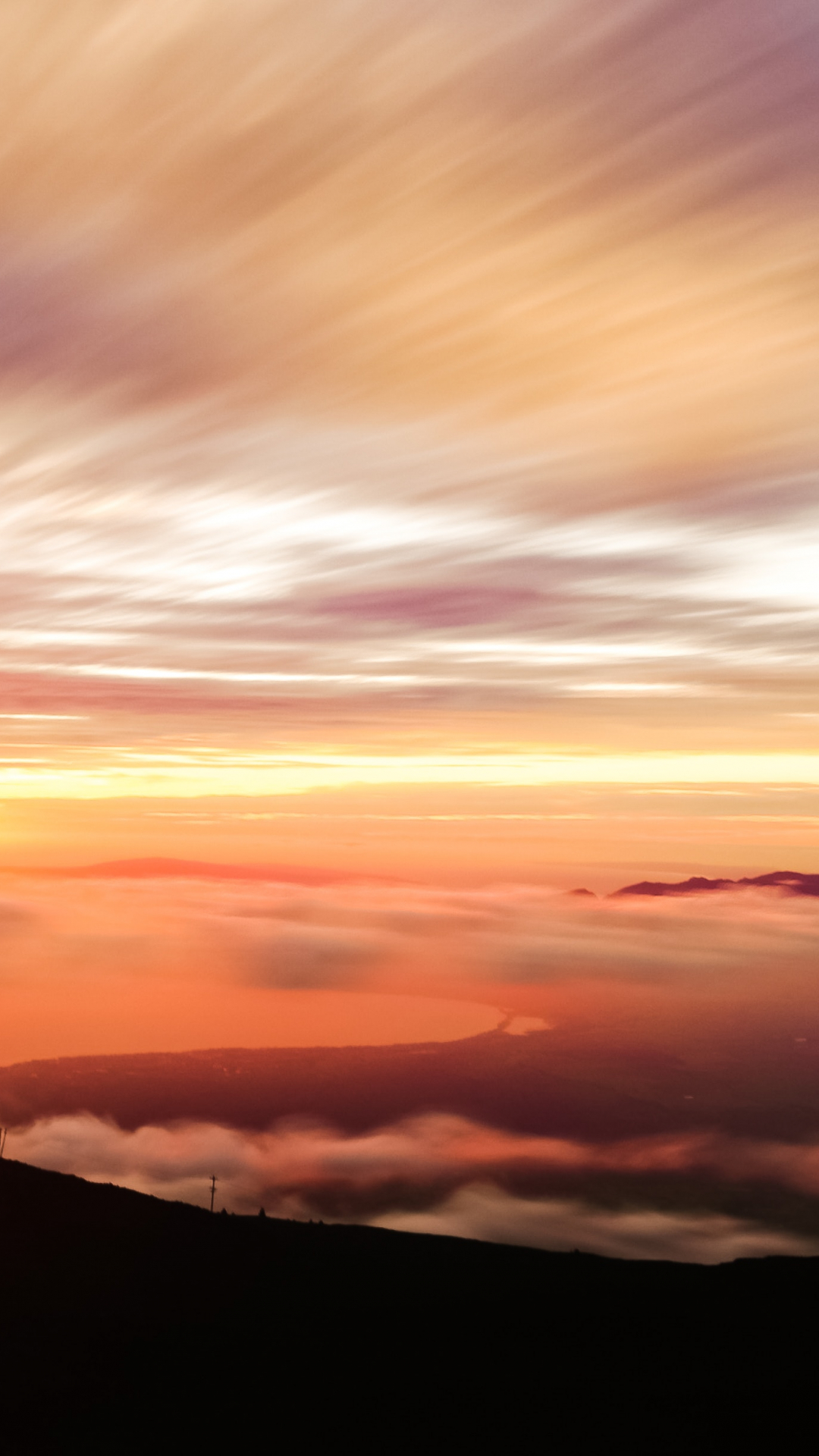 Vibrant Sunset iPhone Wallpaper