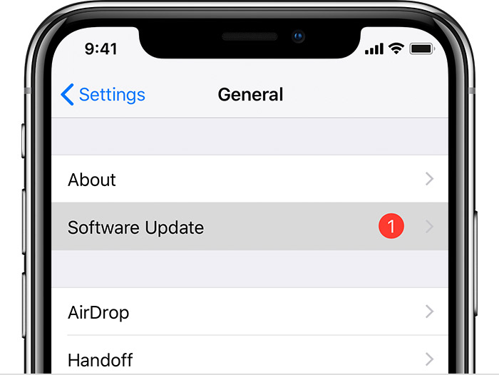 Ios12 Iphone X Settings General Software Update Cropped