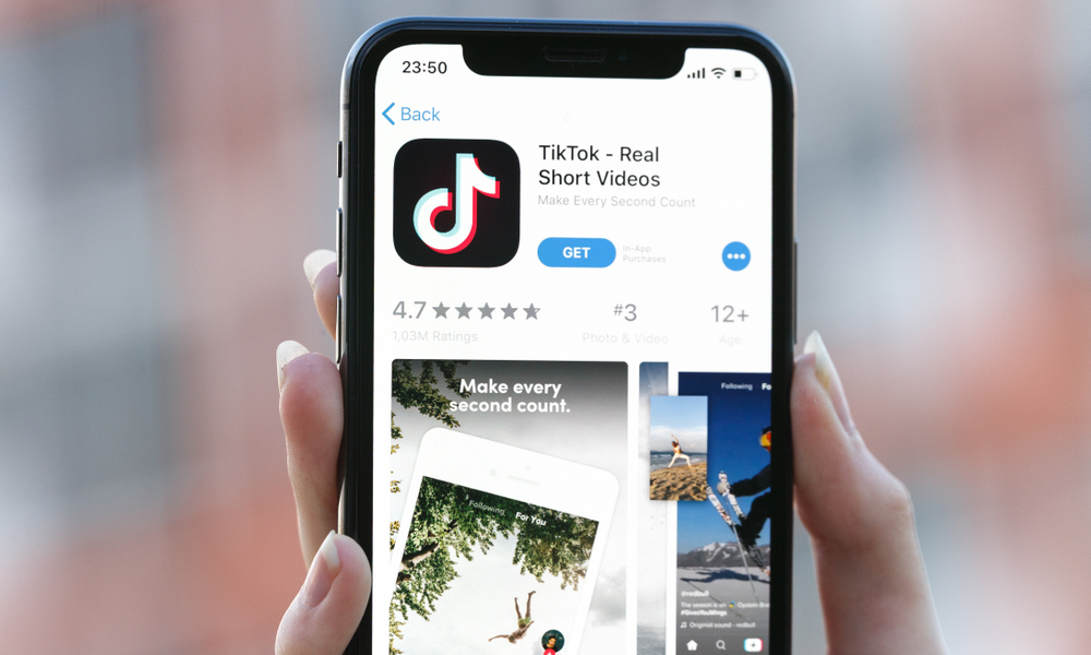 TikTok iPhone App Store