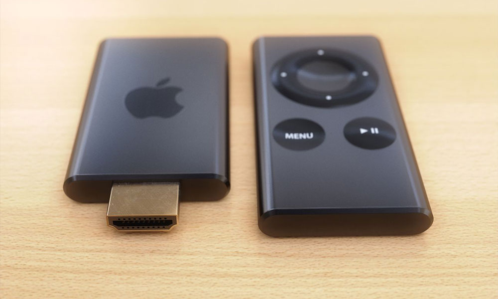 Apple TV Air dongle concept by Curved 2