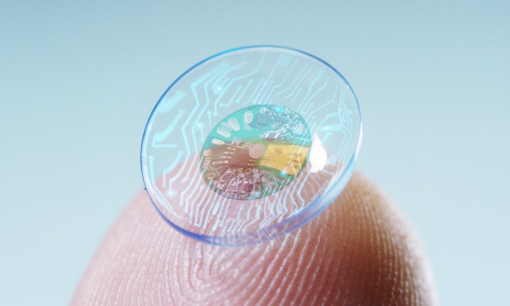 Augmented Reality Contact Lenses