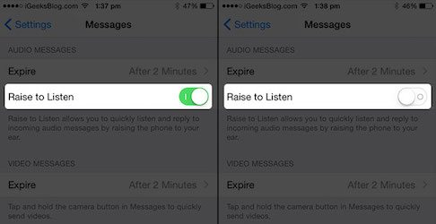 Turn-Off-Raise-to-Listen-in-iPhone-Message-App-Settings