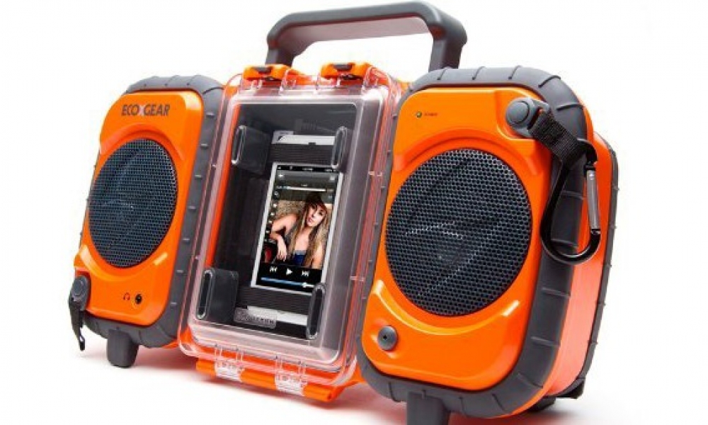 ECOXGEAR RuggedWaterproof Stereo Boombox - Save $46 Instantly