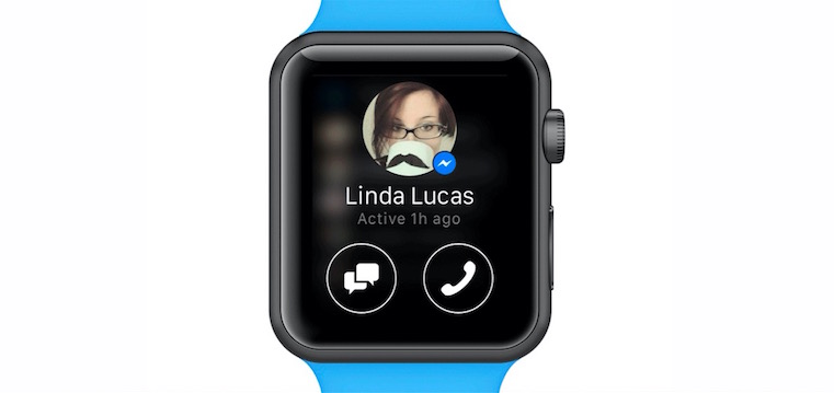 Facebook Messenger Now on the New Apple Watch