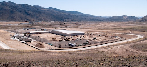 Apple's Nevada data center and solar field
