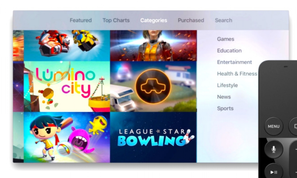 Automatic Apple TV Update Adds New App Categories