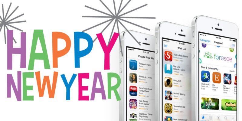 Top 10 Most Common New Year's Resolutions and the Apps to Make Them A Success