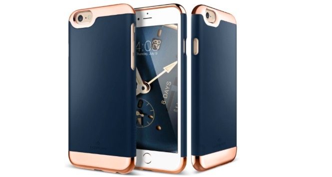 Navy Blue Dual Layer Slider iPhone 6s Plus Case - 53% OFF