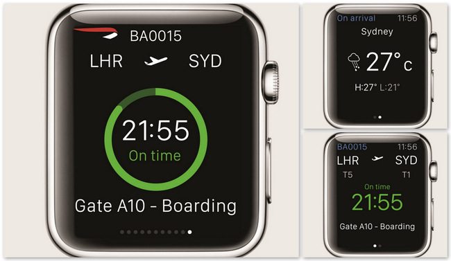British Airways Apple Watch App