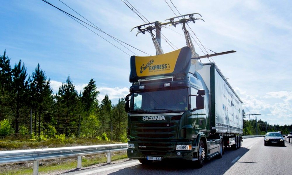 World's First Electric Truck Highway Debuts in Sweden