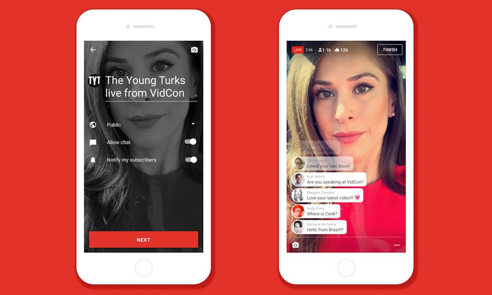YouTube Takes on Periscope and Facebook Live with New Mobile Streaming Platform