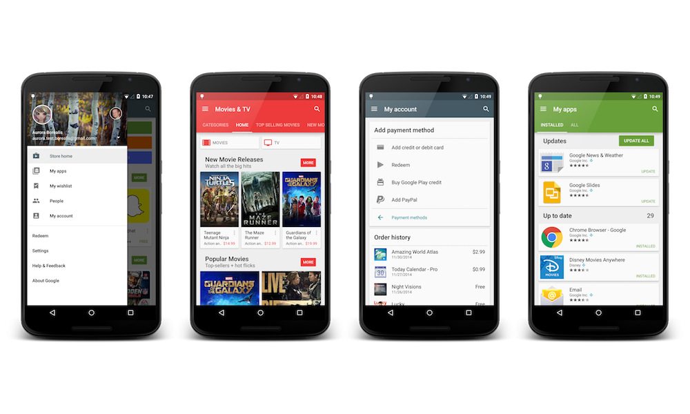 Google Playâ€™s Family Library Lets You Share Movies, Apps, and Books with the Fam