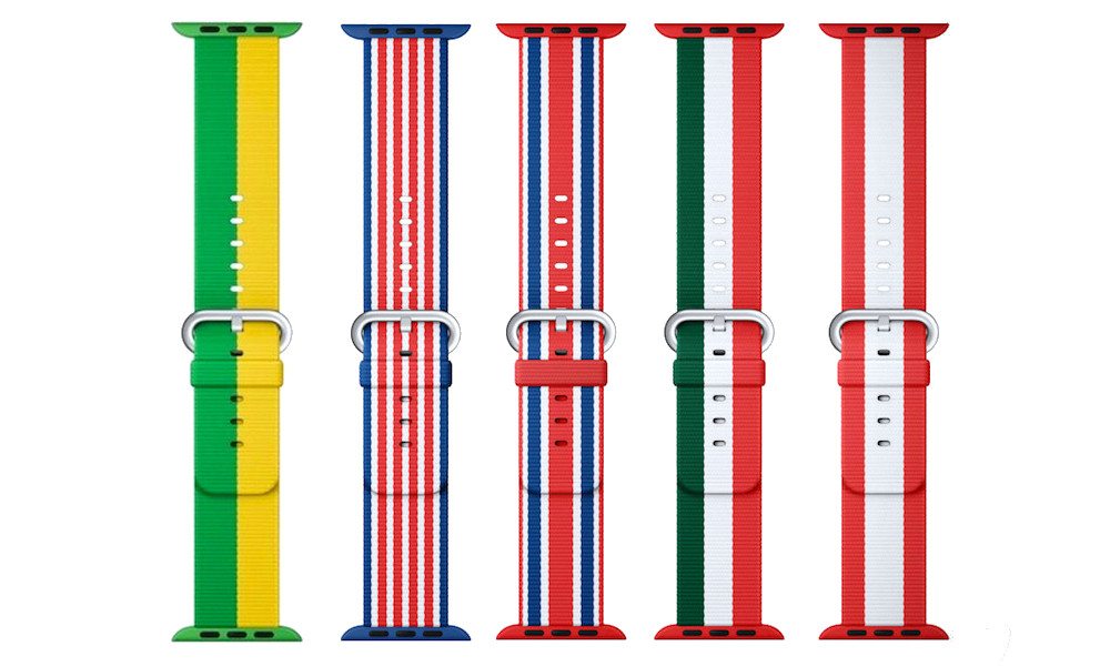 Official (But Extremely Rare) Olympic Themed Apple Watch Bands Available Now