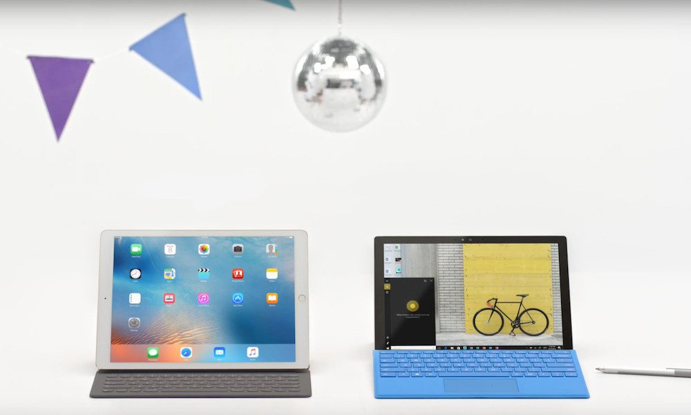 Microsoft Flaunts Surface Pro 4, Says Appleâ€™s Smart Keyboard Doesnâ€™t Make iPad Pro a â€˜Real Computerâ€™