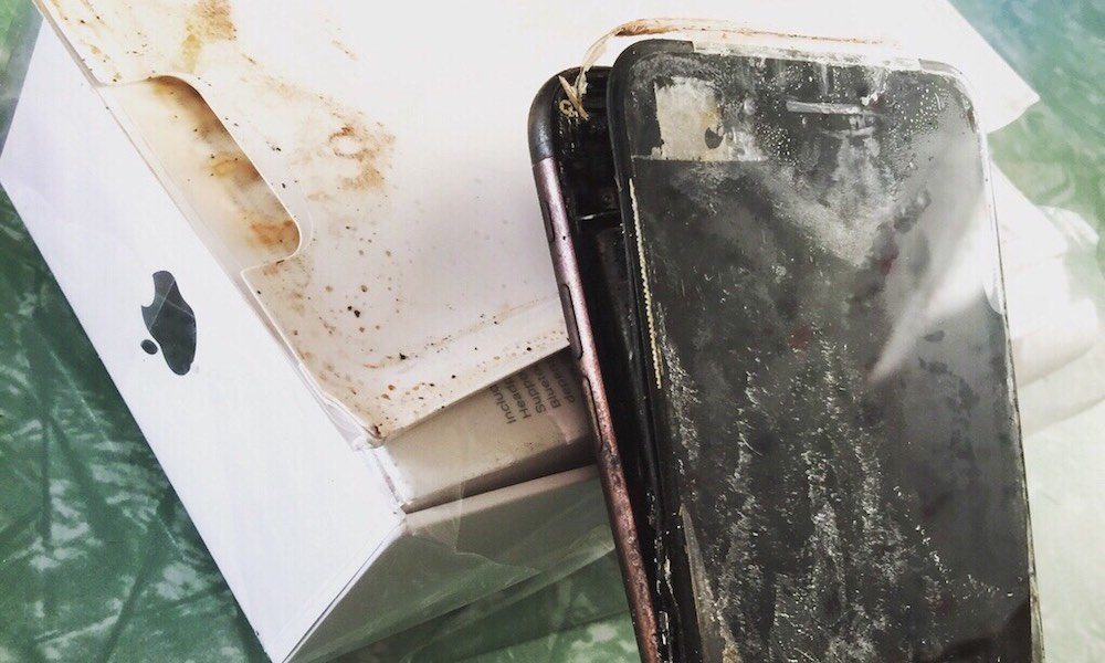 This iPhone 7 Allegedly Exploded Before It Reached Its Owner