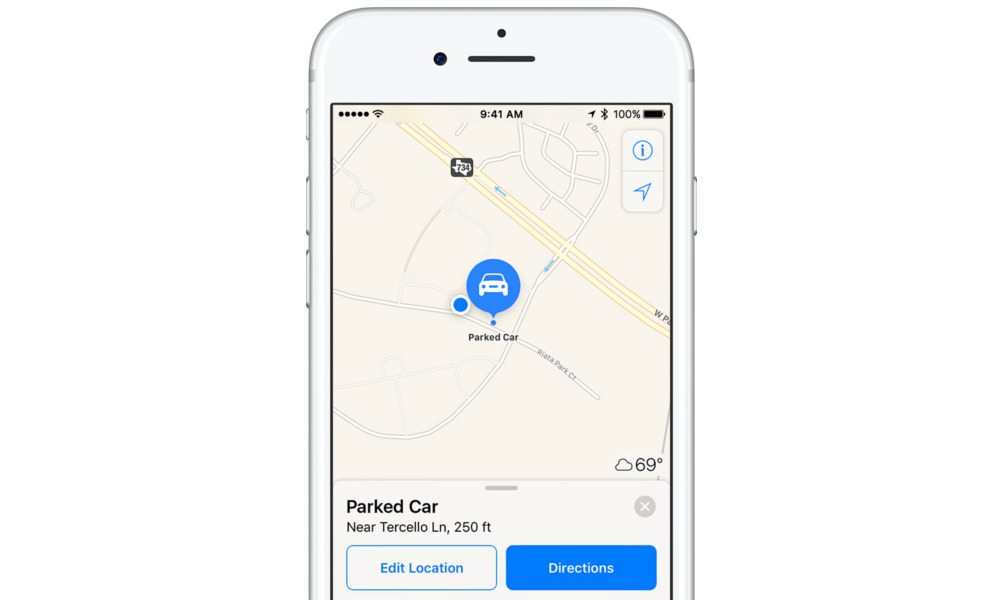 How to Find Your Parked Car Using Apple Maps in iOS 10