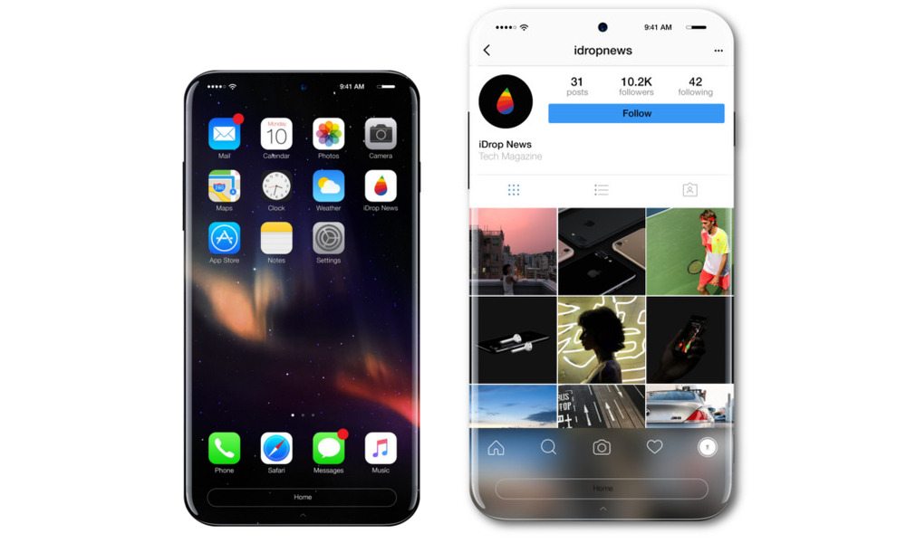 Apple iPhone 8 Concept / iDrop News