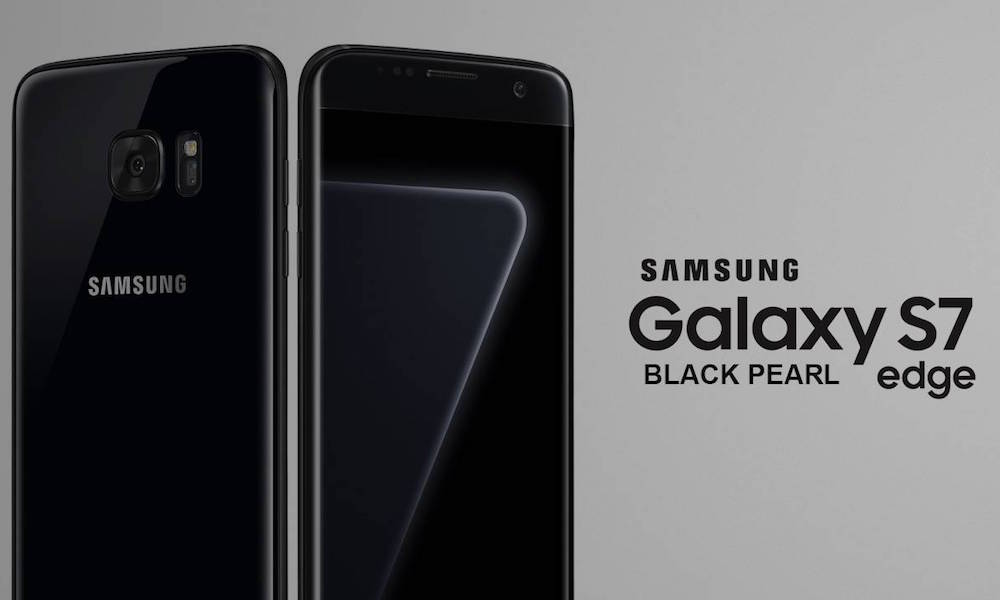 Meet Samsung's New, High-Gloss 'Black Pearl' Galaxy S7 Edge