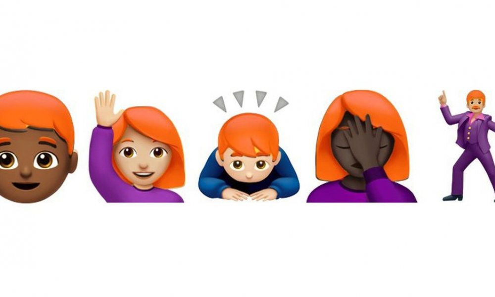 Red Head Emoji