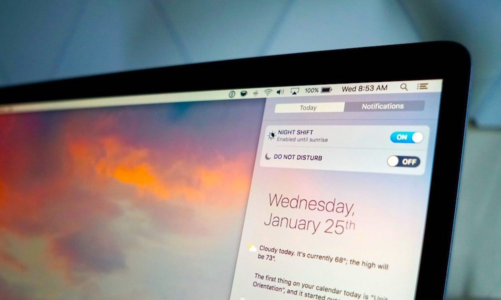 How to Use the New 'Night Shift' Feature for macOS