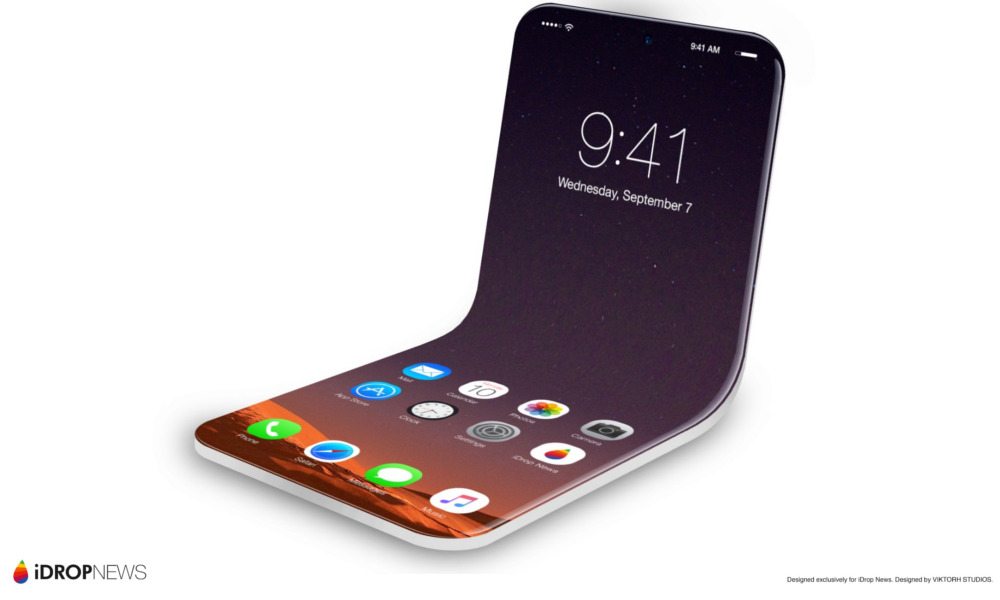 Foldable iPhone Concept Image