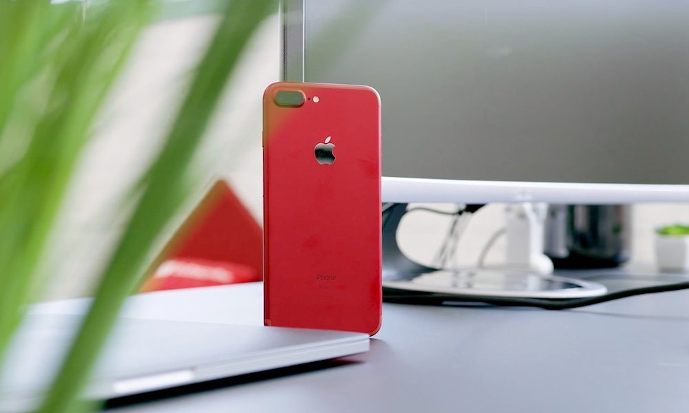 (PRODUCT)RED iPhone 7 Plus Unboxed