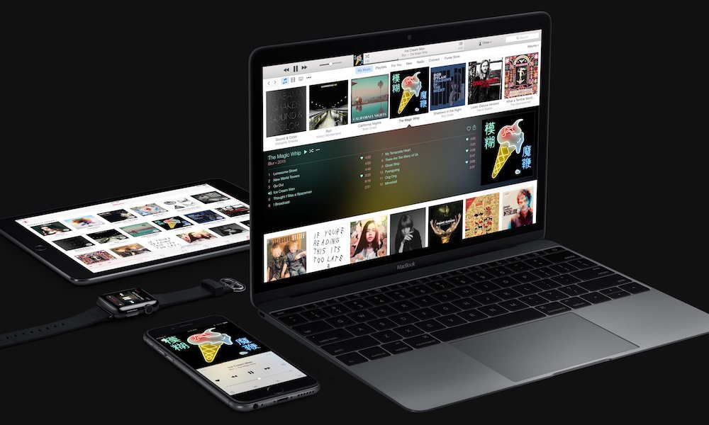 iTunes Apple Music MacBook iPad iPhone