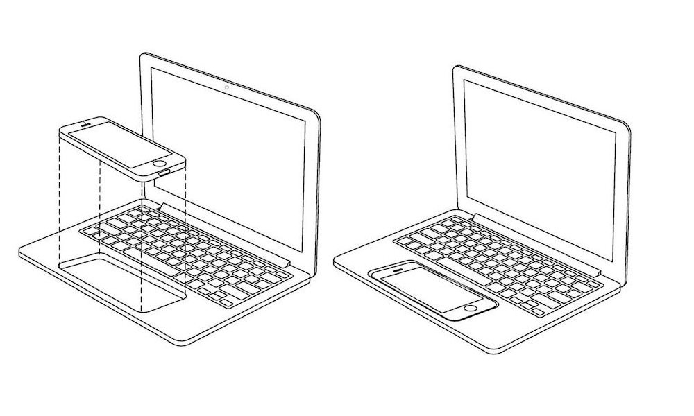 Apple Patent Envisions an iPhone Powered Touchscreen Laptop