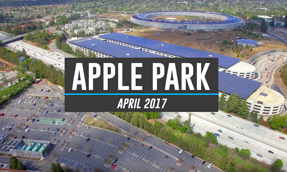 Drone Video Shows Apple Park Near Completion Ahead of Grand Opening
