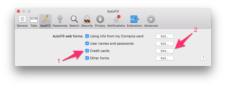 How To Add Or Remove Autofill Credit Cards On Iphone And Macos