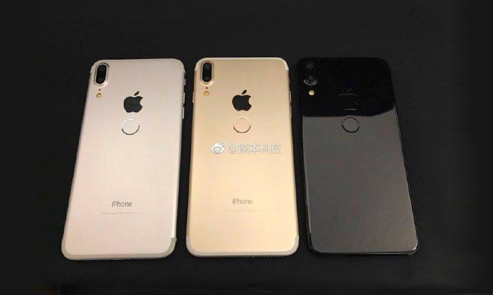 Leaked iPhone 8 Dummies Feature Rear-Mounted Touch ID