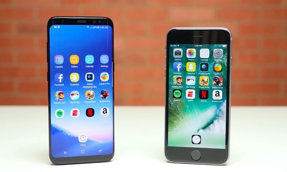 Aging iPhone 6s Beats Samsung Galaxy S8 in New Speed Test