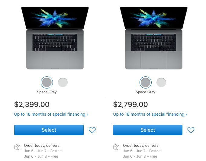 Apple's Stock System Hints MacBook Pro Refresh Is Looming