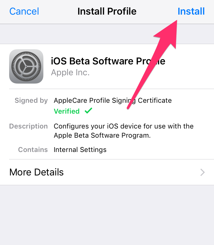 install ios 11 beta without developer account