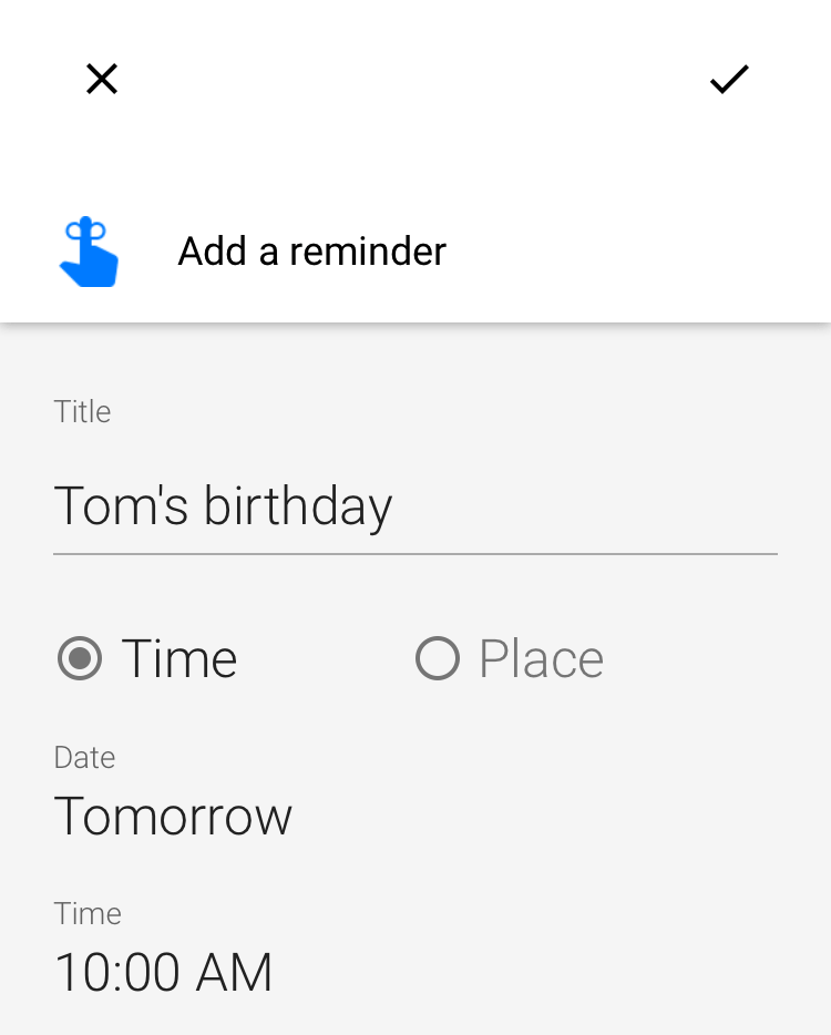 add reminder google assistant