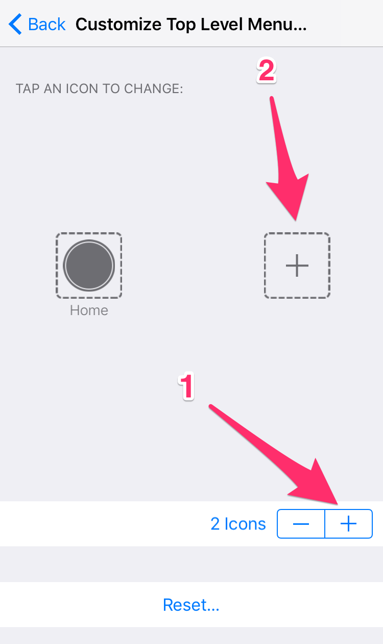 add new button assistivetouch