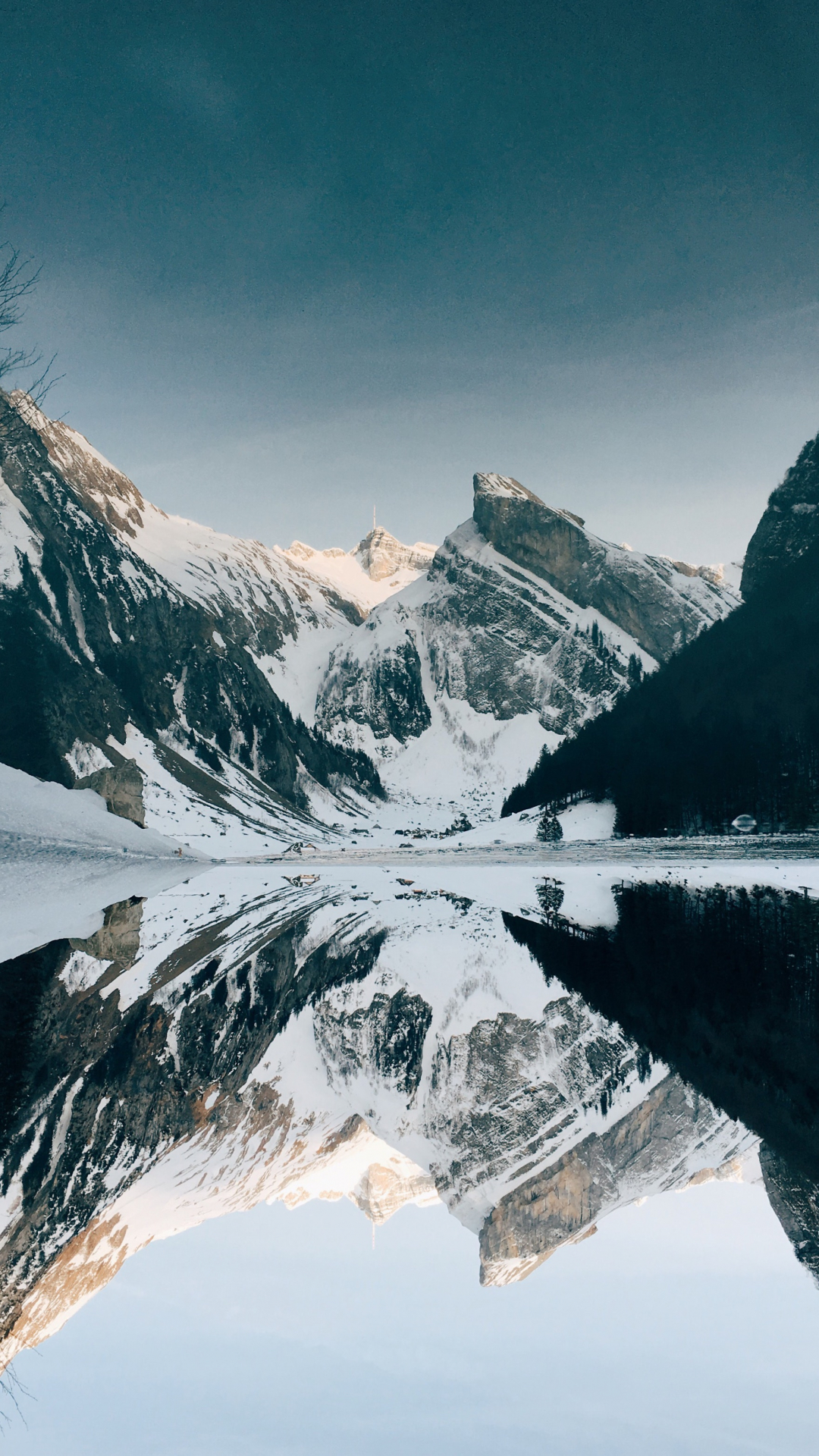 Lake of Ice iPhone Wallpaper
