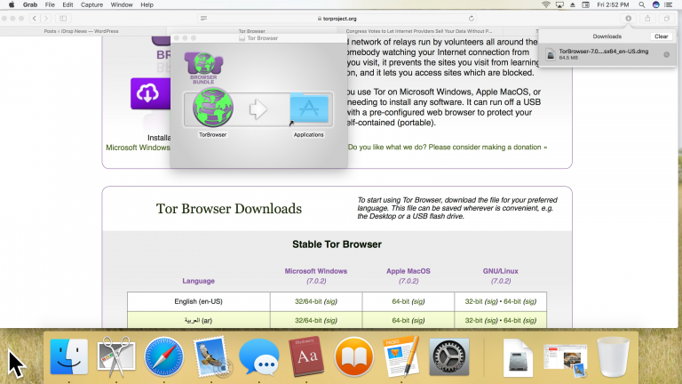 open file in browser tor download gidra