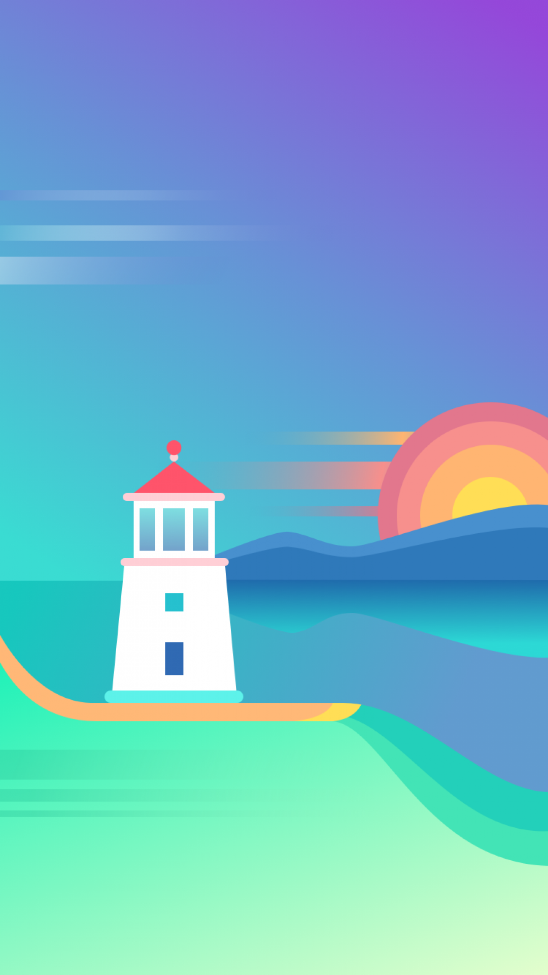 Lighthouse iPhone Wallpaper