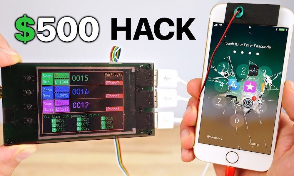 This $500 Device Can Brute Force Hack 3 iPhone 7s at Once