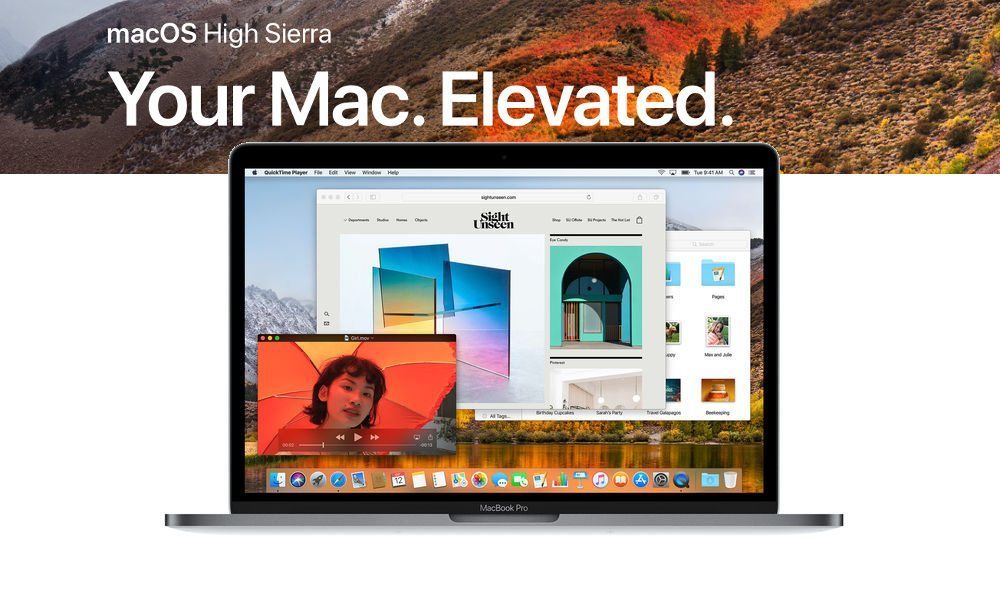 macbook pro macos high sierra download