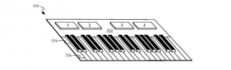 haptic keyboard patent