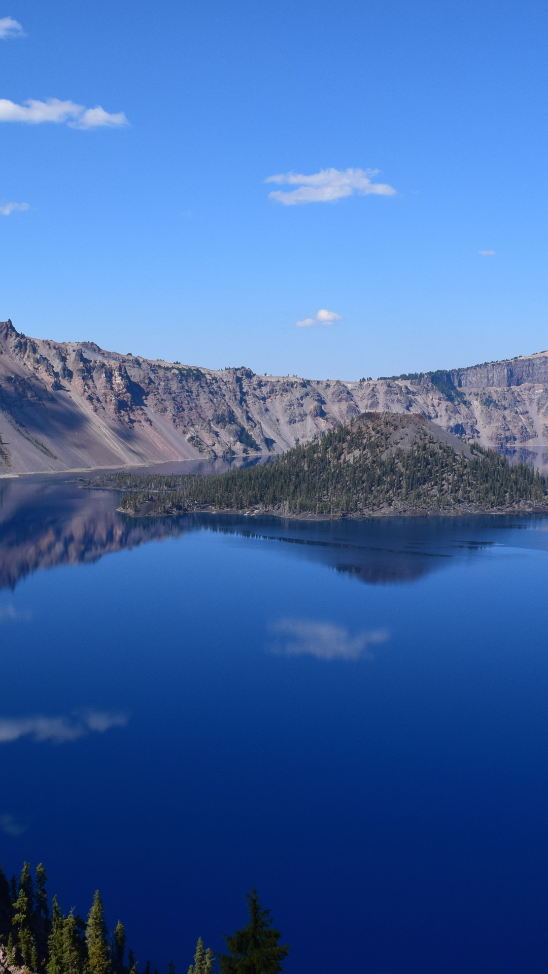 Lake, Reflection iPhone Wallpaper