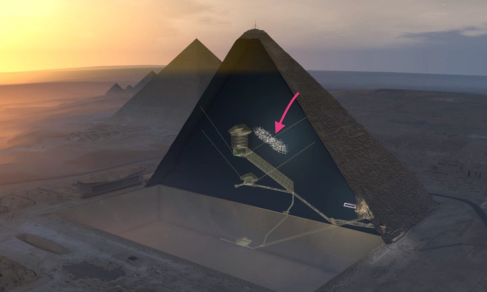 Researchers Discover 'Massive Void' Within Great Pyramid of Giza