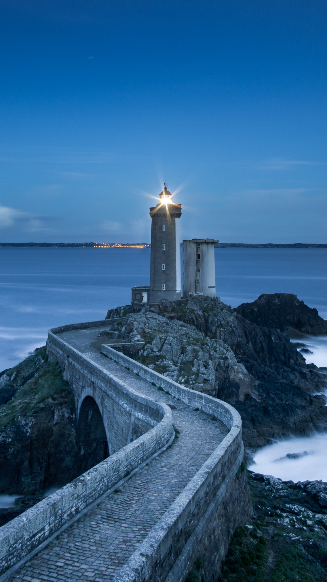 Lighthouse, Sea iPhone Wallpaper