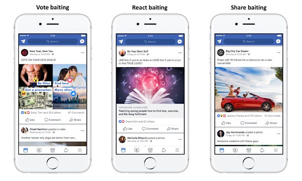 Facebook Announces New Penalties for 'Engagement Baiters'