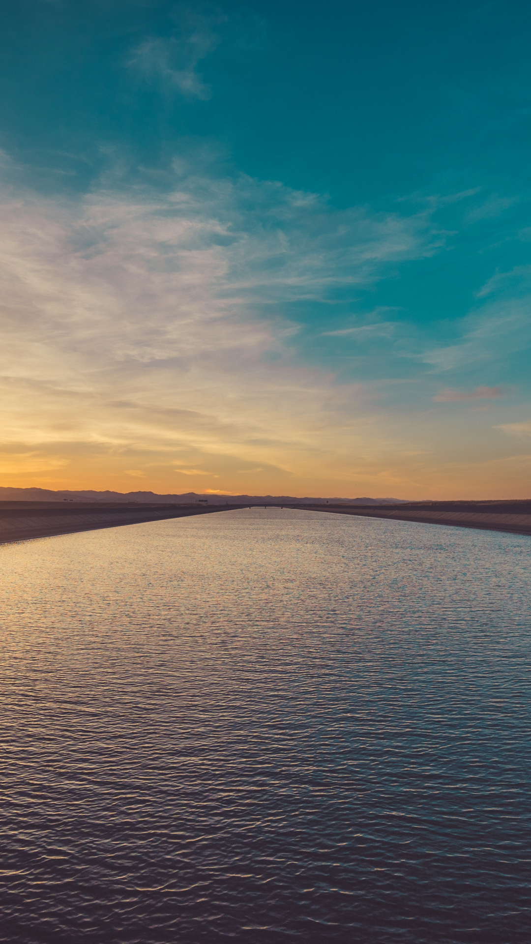 Lake Sunset iPhone Wallpaper