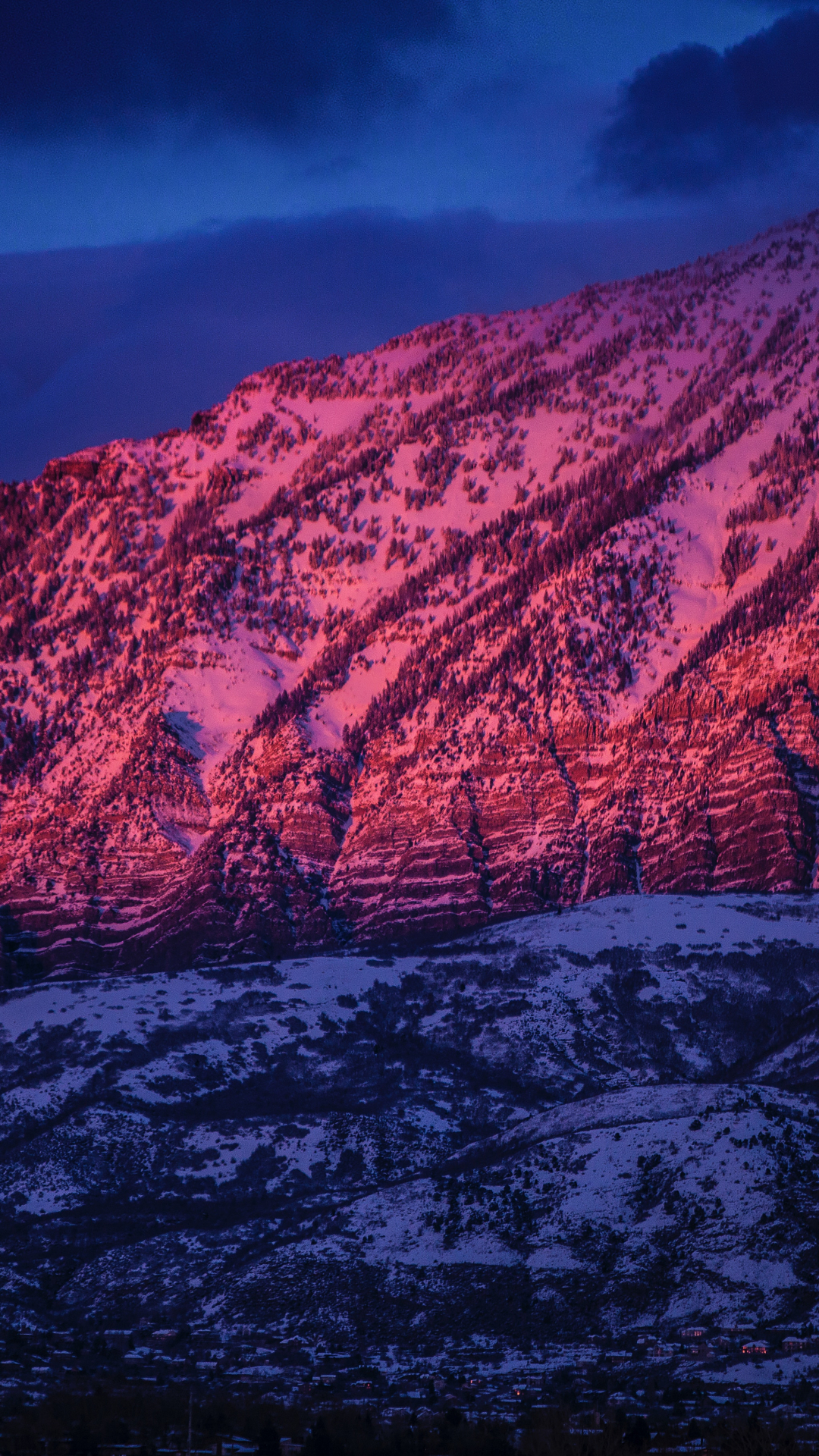 Mountain Sunset iPhone Wallpaper