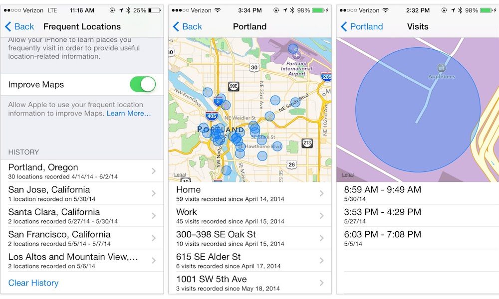 Your iPhone Has Tracked Your Every Move - Here's How to See the Map