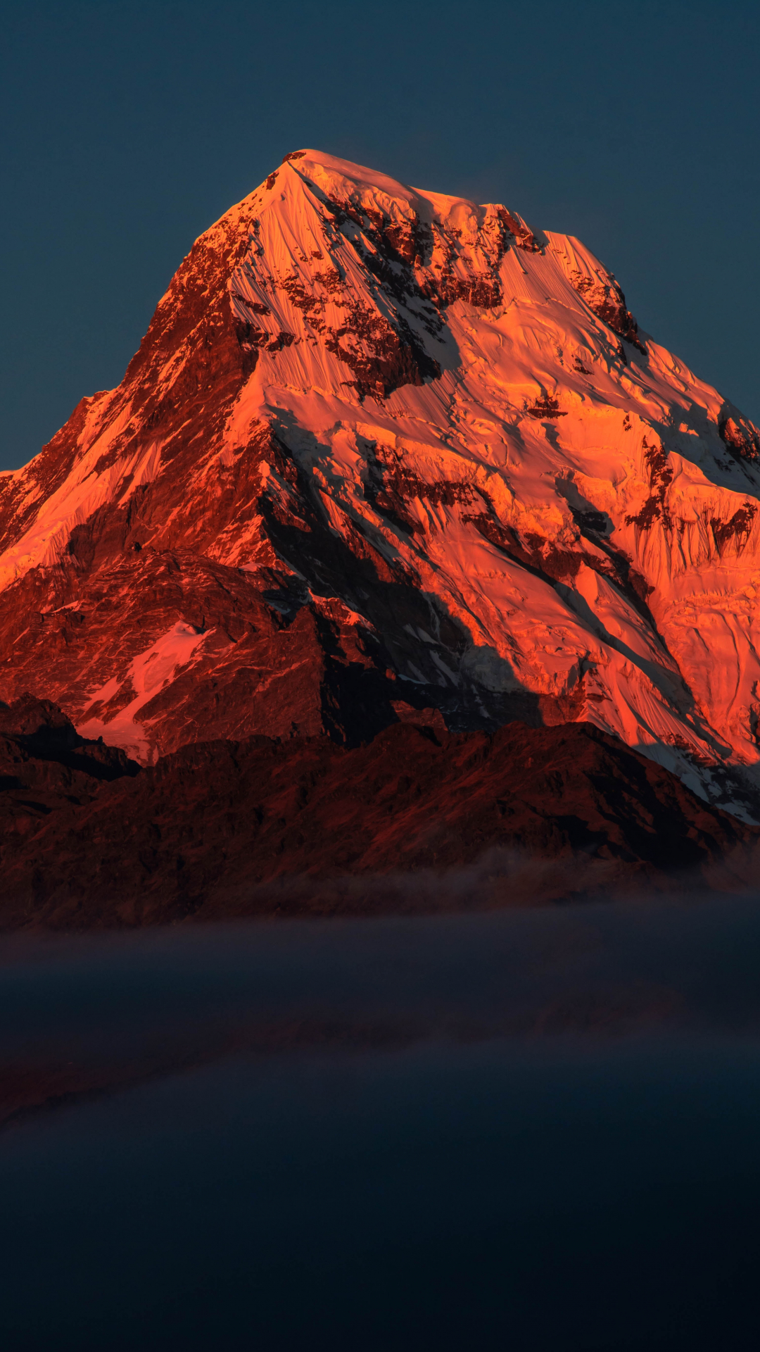 Mountain And Peak iPhone Wallpaper